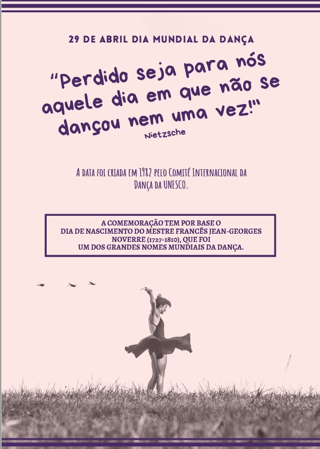 cartaz danca