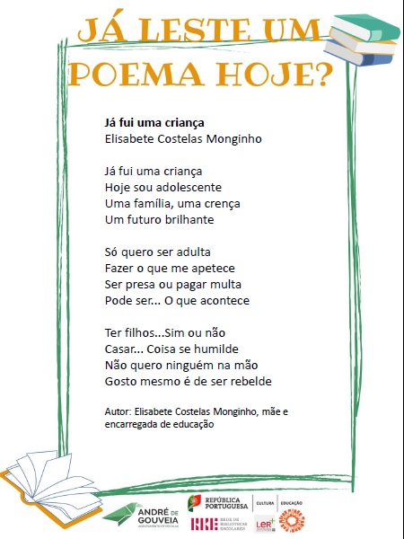 Acontece-me um poema