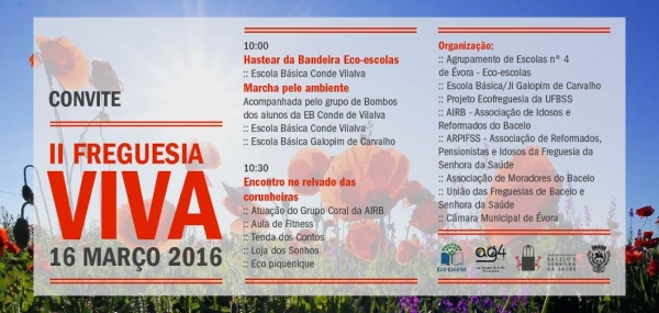 II Freguesia VIVA - 16 de Março - Convite