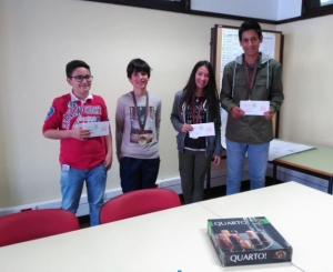 TORNEIO DO JOGO &ldquo;QUARTO!&rdquo; DO 3.&ordm; CICLO